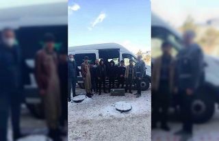 Kars’ta 7 düzensiz göçmen yakalandı