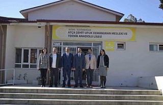 Kaymakam Ateş meslek lisesi öğrenci ve öğretmenleri...