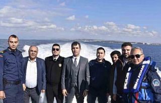 Kaymakam Kuruca, göçmen kaçakçılığına karşı...