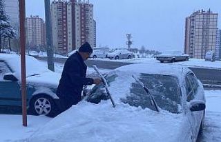 Kayseri beyaza büründü