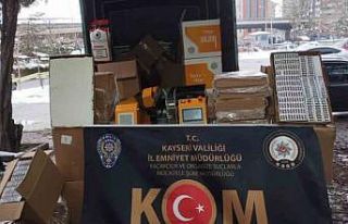 Kayseri’de 103 bin 950 dal doldurulmuş makaron...