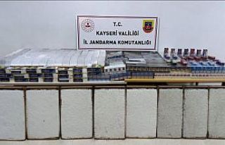 Kayseri’de 1 milyon 150 bin lira değerinde kaçak...