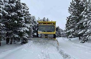 Kayseri’de 22 yol ulaşıma kapandı