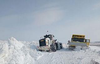 Kayseri’de 46 yol ulaşıma açıldı, 2 yol ise...