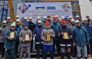 Kazakistan Santral Projesi 2 milyon kişi-saat kazasız...