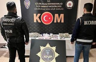 Kırklareli’de uyuşturucu operasyonu: 2 tutuklama