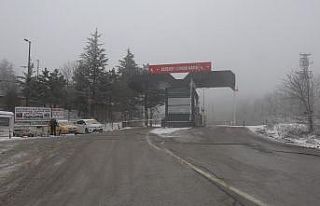 Kırklareli’nin yüksek kesimlerinde kar yağışı...