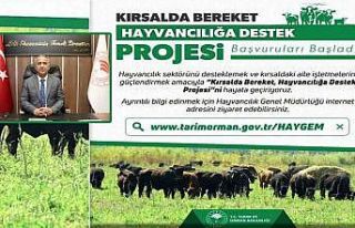 ‘Kırsalda Bereket, Hayvancılığa Destek Proje’...
