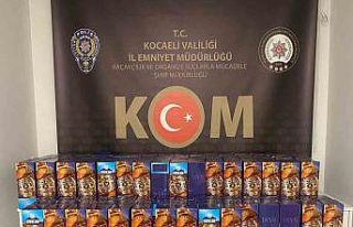 Kocaeli polisinden sahte içki operasyonu