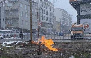 Kocaeli’deki metan gazı yangını 5. gününde,...