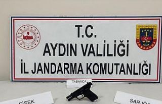 Koçarlı’da havaya ateş açan şahıs yakalandı