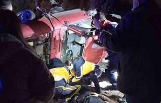 Kontrolden çıkan otomobil tarlaya devrildi: 1 yaralı