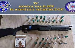 Konya’da polis ekiplerinin suç ve suçluyla mücadelesi...