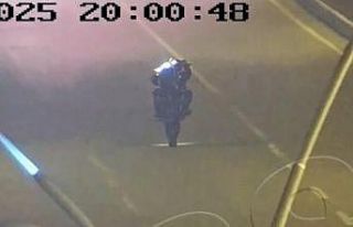 Kural ihlali yapan motosiklet sürücüsü KGYS’ye...