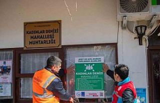 Kuşadası’nda afet toplanma alanlarıyla ilgili...