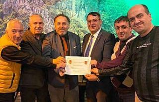 Kütahya’da basın mensupları Gazeteciler Cemiyeti’nin...