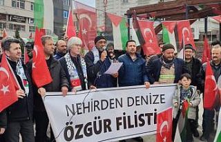 Kütahya’da Gazze için protesto: "İşgale...