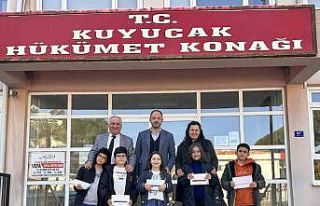 Kuyucak Kaymakamı Niyazi’den BİLSEM öğrencilerine...