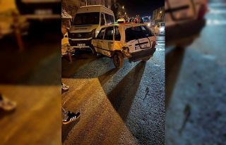 Lüleburgaz’da zincirleme trafik kazası
