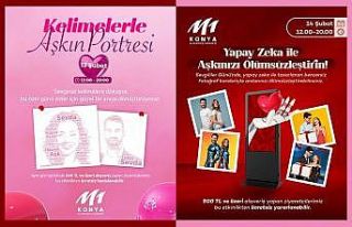 M1 Konya AVM’den Sevgililer Günü’ne özel etkinlikler