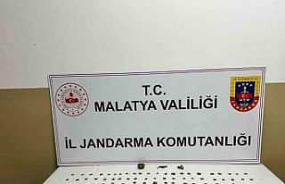 Malatya’da jandarmadan tarihi eser operasyonu