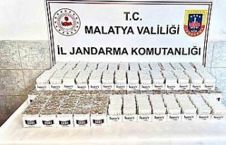 Malatya’da kaçak makaron operasyonu