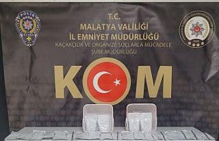 Malatya’da kaçakçılık operasyonu