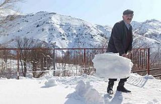Malatya’da kar kalınlığı 1 metreyi geçti, zorlu...