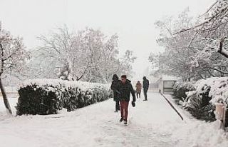 Malatya’nın yüksek kesimlerde kar kalınlığı...