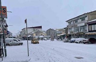 Malazgirt’te kar yağışı: Okullar tatil edildi