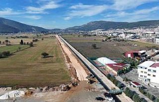 Menteşe AVM bağlantı yolu çalışmalarında sona...
