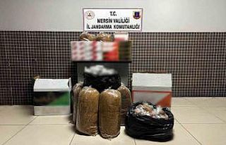 Mersin’de 28 bin 500 adet kaçak makaron ele geçirildi