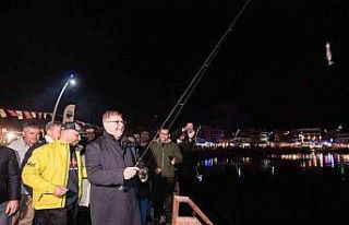 Mordoğan’da balık avı heyecanı