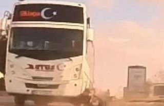 Motosiklet sürücüsünün ölümle burun buruna...