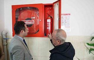 Muğla’da okul ve kurumlarda yangın güvenliği...