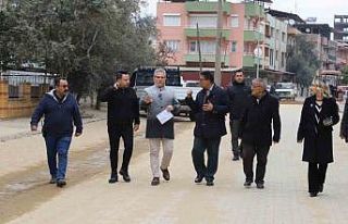 Nazilli Belediyesi Şirinevler Mahallesi’ndeki çalışmalarını...