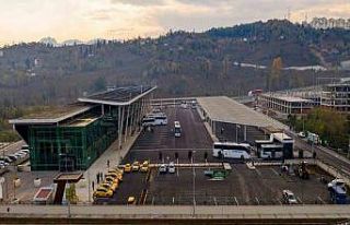Ordu terminalleri 550 bin yolcuya hizmet verdi