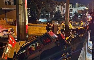 Ordu’da kontrolden çıkan cip elektrik panosuna...