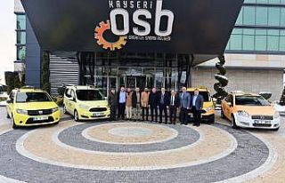 Organize taksi, sanayicilere hizmet vermeye başladı