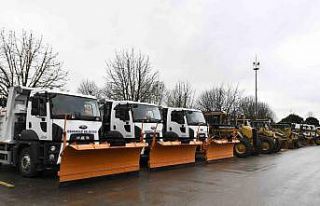 Osmangazi ekipleri kar yağışına karşı teyakkuzda