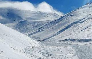 Palandöken’de çığ