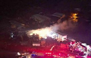 Palet fabrikasında çıkan yangın 2 saatte kontrol...