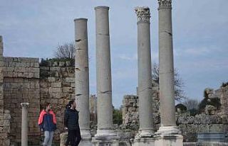Perge Antik Kenti’ni 2024 yılında 157 bin kişi...
