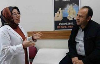 Polikliniklere başvuranların yüzde 80’i sigarayı...