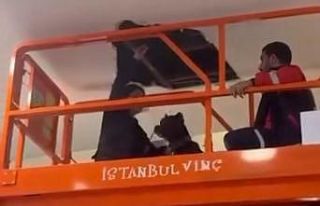Polis AVM havalandırmasında bir gün boyunca hırsız...