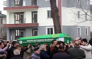 Polisin vurduğu eski kayınpederi son yolculuğuna...
