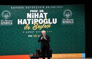Prof. Dr. Hatipoğlu Kayserililere ’Aile Kavramı’nı...