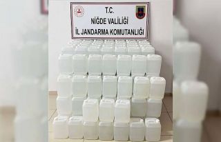 Sahte alkolü kargo yoluyla satacakken yakalandı