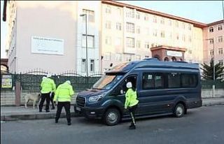 Samsun polisi, çocukların güvenliği için görevde