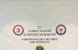 Samsun’da uyuşturucu operasyonunda 2 gözaltı